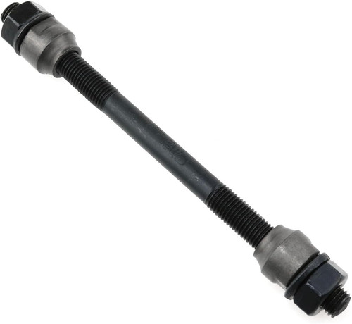 Gold steel bicycle axle - steel,